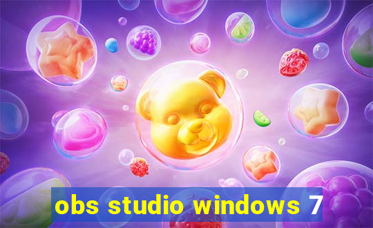 obs studio windows 7